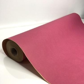 Hot Pink Recycled Kraft Paper 50m