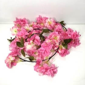 Pink Blossom Garland 170cm