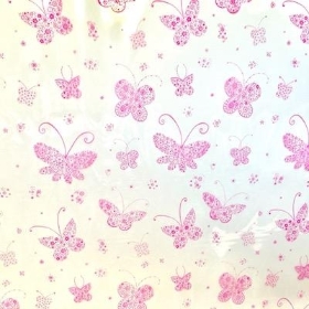Cerise Butterfly Cellophane 100m