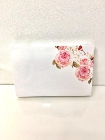 Small Florist Cards Antique Pink