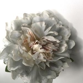 Grey Mia Peony 63cm