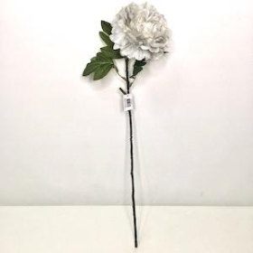 Grey Mia Peony 63cm