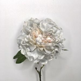 Grey Mia Peony 63cm