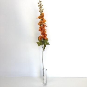 Orange Delphinium 79cm