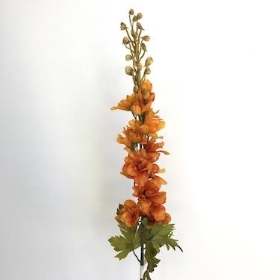 Orange Delphinium 79cm