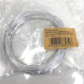 Silver Aluminium Wire 100g