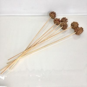 Pine Cone On 50cm Stick x 6