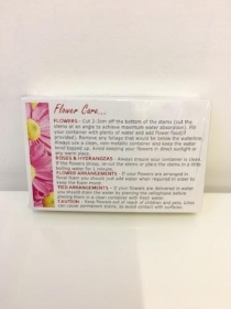 Care Card Small Florist Cards