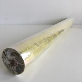 Cream Leaf Cellophane 100m