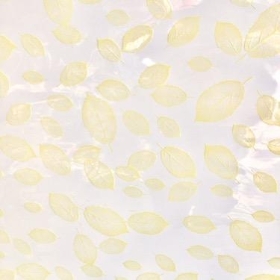 Cream Leaf Cellophane 100m