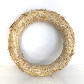 Straw Wreath 40cm