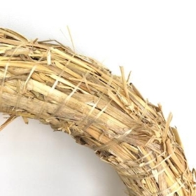 Straw Wreath 30cm