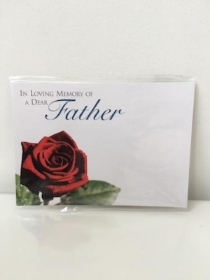 Florist Cards Father x 6