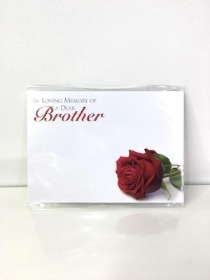 Florist Cards Brother Rose x 6