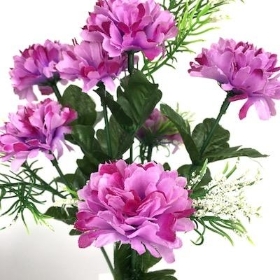 Purple Mini Mum Bush 28cm