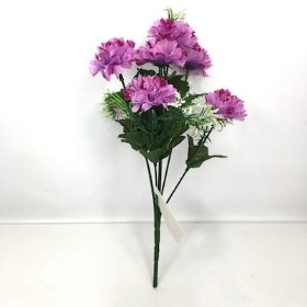 Purple Mini Mum Bush 28cm