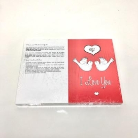 I Love You Folding Card