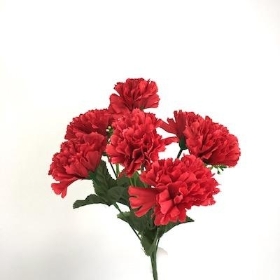 Red Carnation Bush 32cm