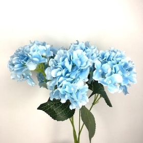 Light Blue Hydrangea Bush 45cm
