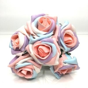 Unicorn Foam Rose 6cm x 6