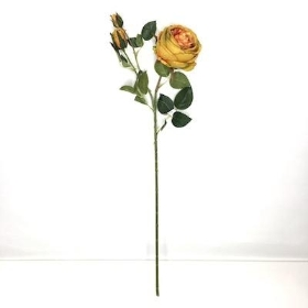 Orange Garden Rose 75cm