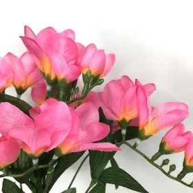 Pink Freesia Bush 33cm