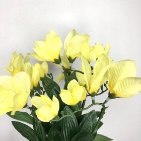 Yellow Freesia Bush 33cm