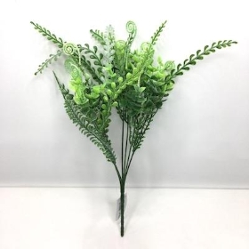 Green Grey Foliage Bush 33cm No6