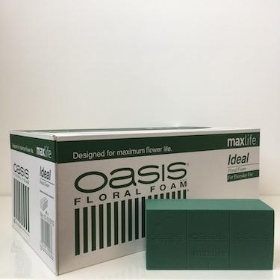 Oasis Maxlife Wet Foam Brick (Box of 20), Floral Craft