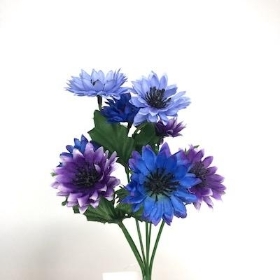 Lilac And Purple Cornflower Bush 23cm