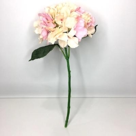 Pink Peach Hydrangea 38cm
