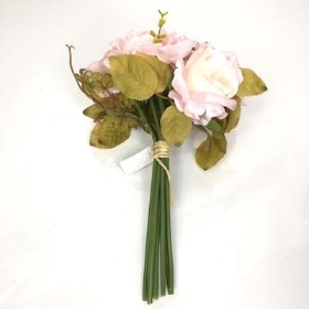 Antique Pink Rose Bundle 28cm