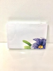 Blue Pansy Small Florist Cards