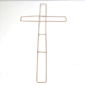 21 Inch Wire Cross frame