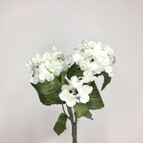 White Hydrangea Bush 21cm