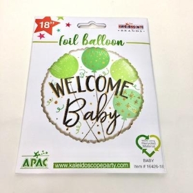 Welcome Baby Foil Balloon 16426