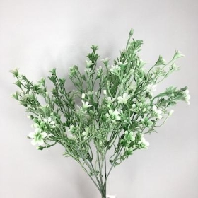 Green And White Filler Bush 34cm