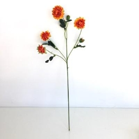 Orange Chrysanthemum 59cm
