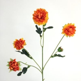 Orange Chrysanthemum 59cm