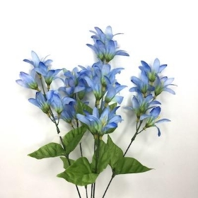 Blue Field Flower Bush 40cm