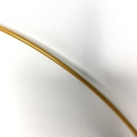 Gold Bridesmaid Flower Hoop 50cm
