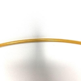 Gold Bridesmaid Flower Hoop 40cm