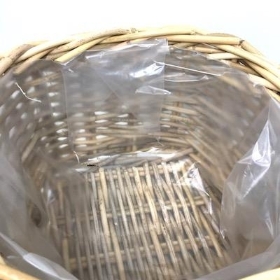 Square Kubu Hanging Basket 12 Inch