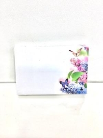 Small Florist Cards Butterfly Flower