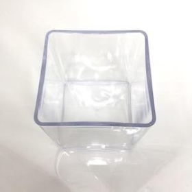 Acrylic Cube Vase 10cm