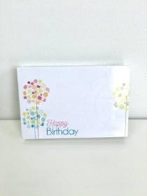Small Florist Cards Happy Birthday Retro