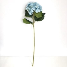 Pale Blue Hydrangea 81cm