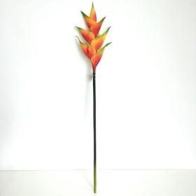 Orange Heliconia 90cm