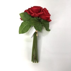 Red Rose Bundle 23cm