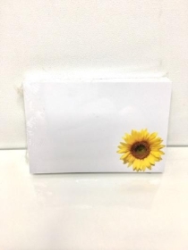 Small Florist Cards Yellow Sunflower